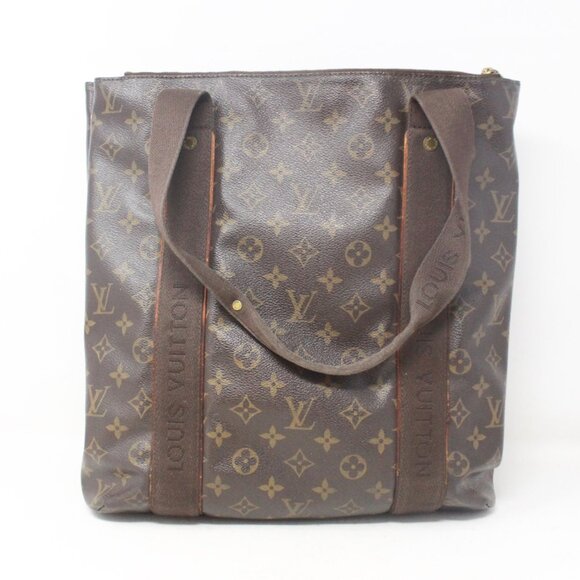 Louis Vuitton #5H86AN Monogram Canvas Cabas Beaubourg Tote Bag - Picture 1 of 6